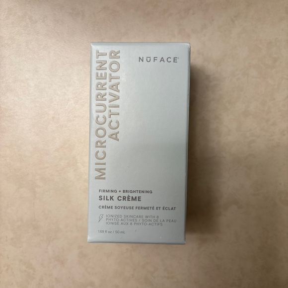 NWOT Nuface Silk Creme firming & Brightening Activator and Applicator Brush - Picture 2 of 2